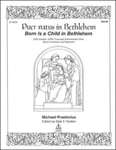 Puer Notus in Bethlehem-Score SATB choral sheet music cover